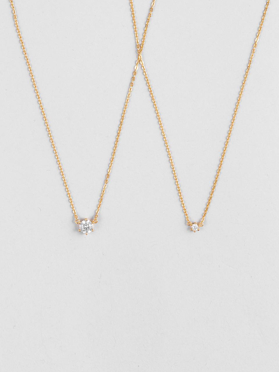 Mini Me Stone Necklace Set