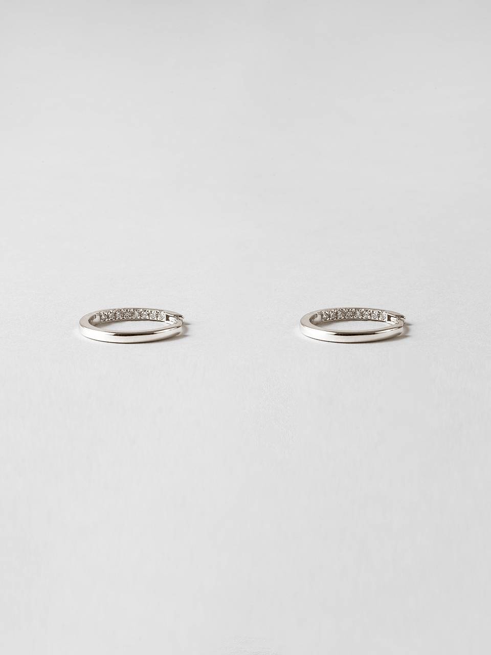 Polly Sterling Silver Hoops 18mm