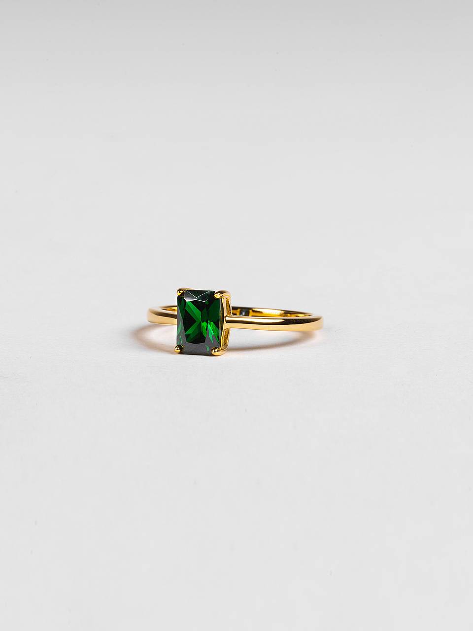 Camille Emerald Ring