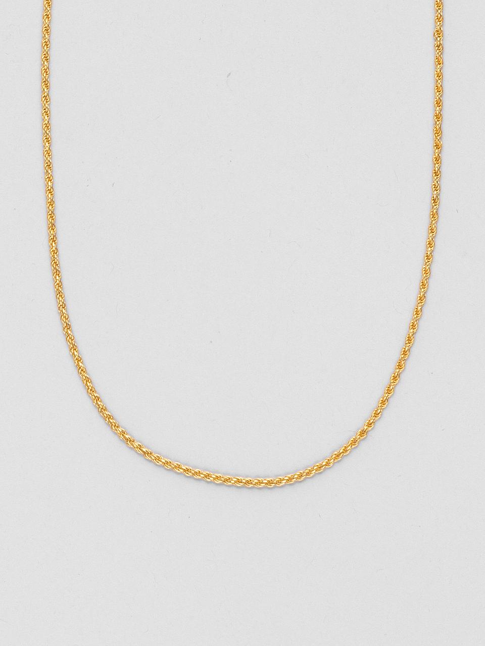 Collier Charm Rope