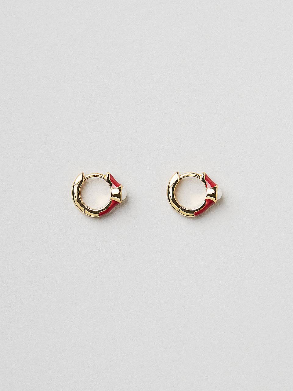 Baby Chiera Pearl Hoops