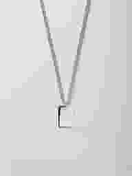 Square Disc Necklace