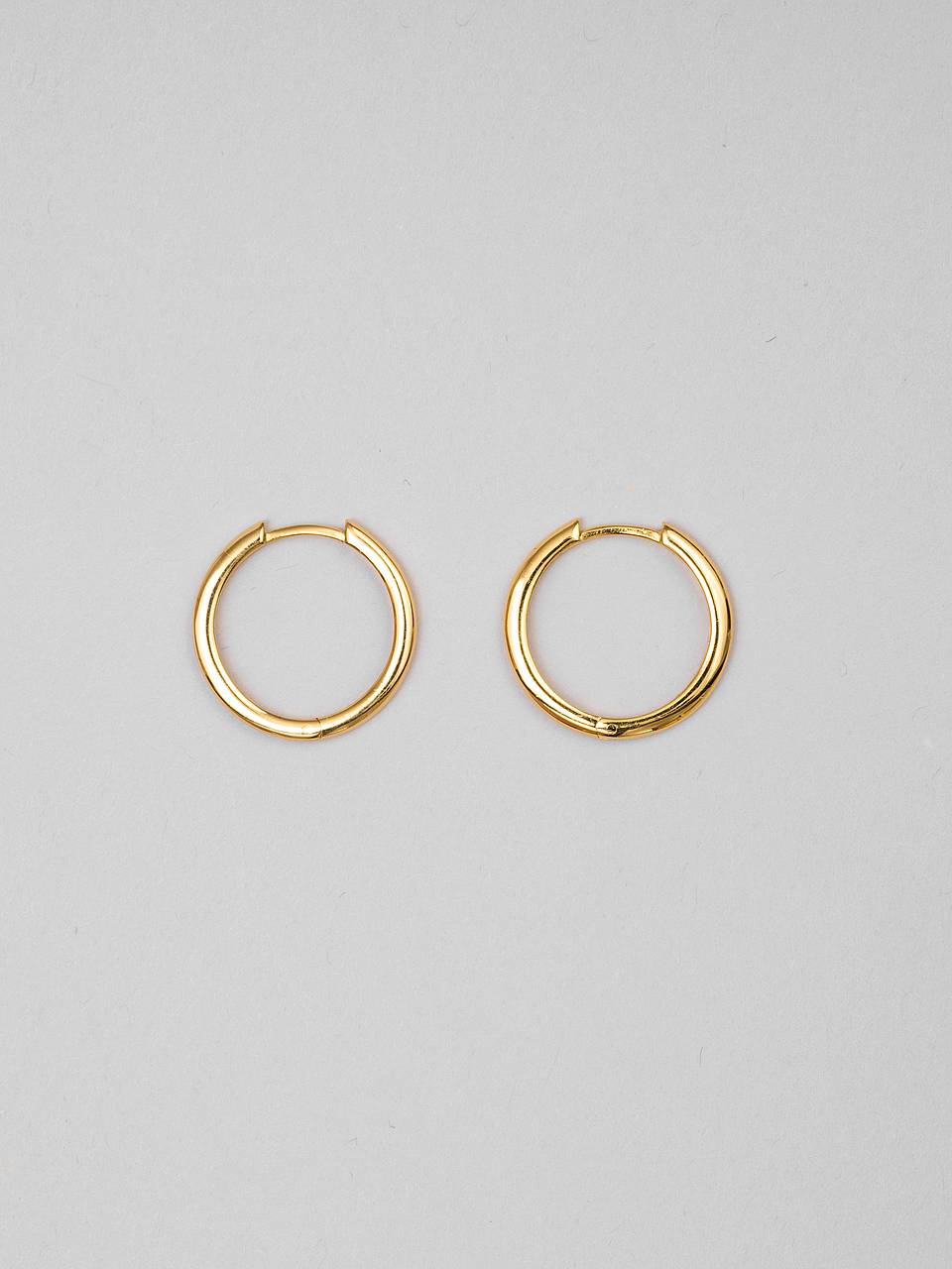 Faye 20mm Hoops 18k Gold Plated