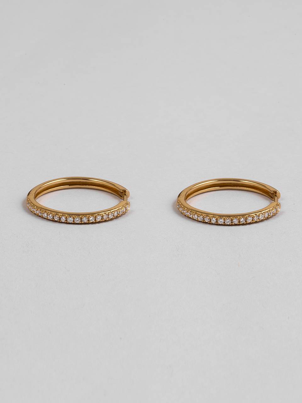 Lou 25mm Hoops 18k Gold Plated