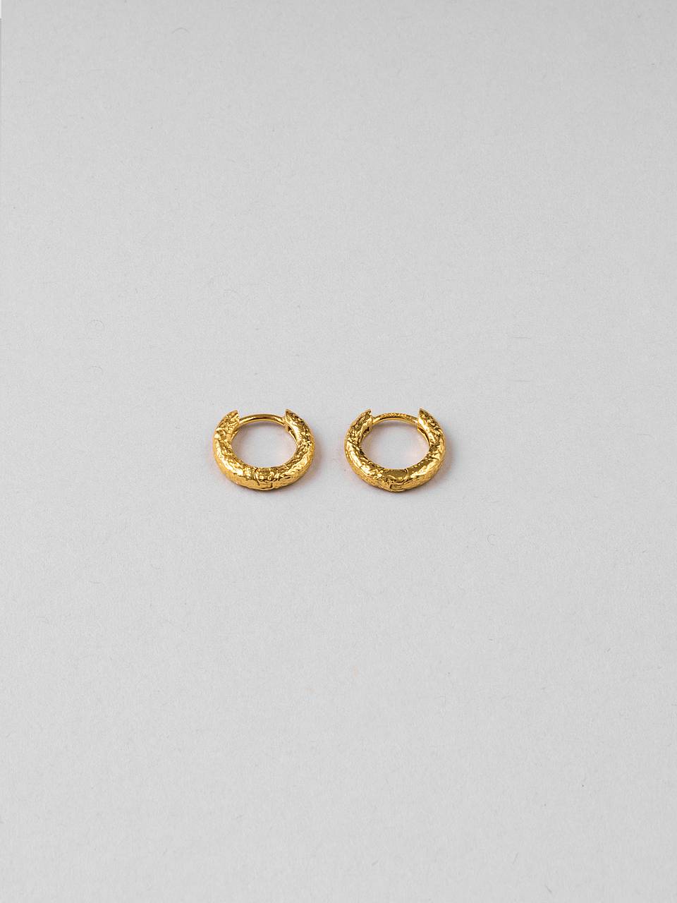 Nima 11mm Hoops 18k Gold Plated
