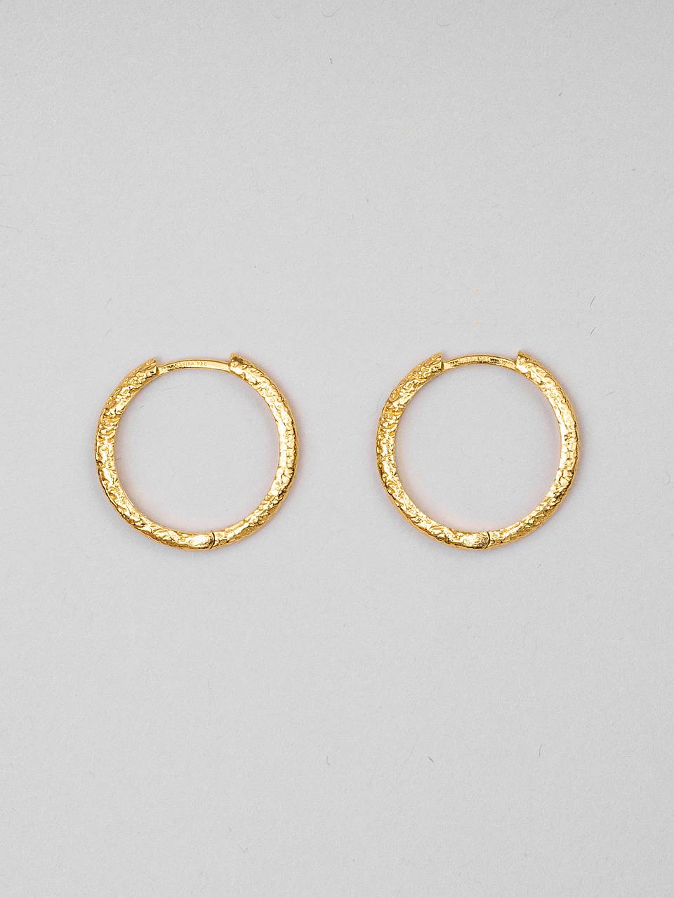 Nima 20mm Hoops 18k Gold Plated