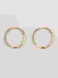 Pim 25mm Hoops 18k Gold Plated