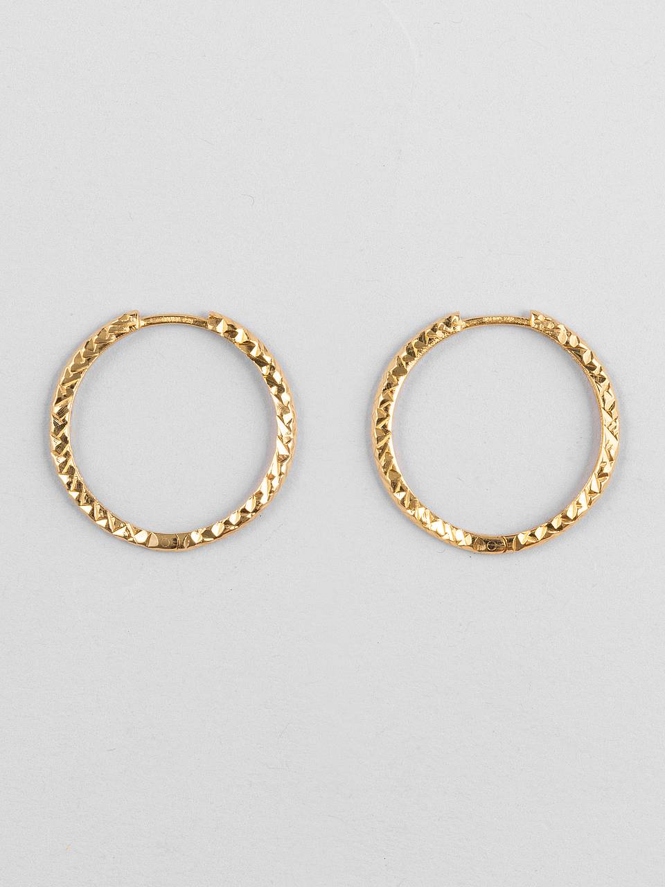 Pim 25mm Hoops 18k Gold Plated