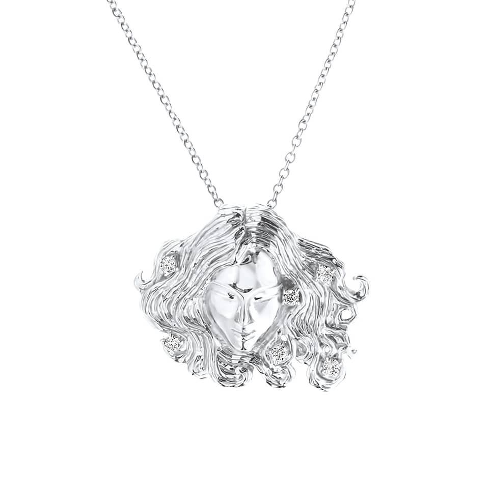 Angelic Face Necklace