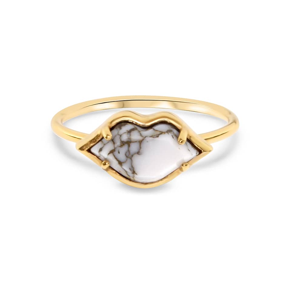 Marble Kiss Ring